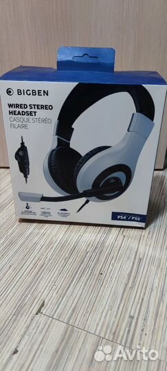 Наушники PS4/PS5 проводные