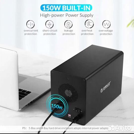 Док-станция Yottamaster SATA 3,5 Orico 95 USB NAS