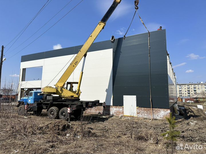 Аренда и услуги автокрана-вездехода, 25 т, 21 м, с гуськом 9 м