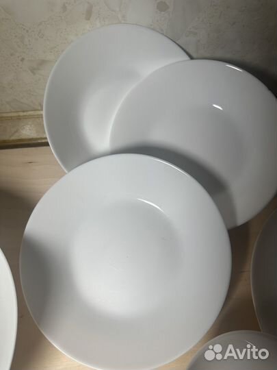 Набор столовой посуды белый IKEA