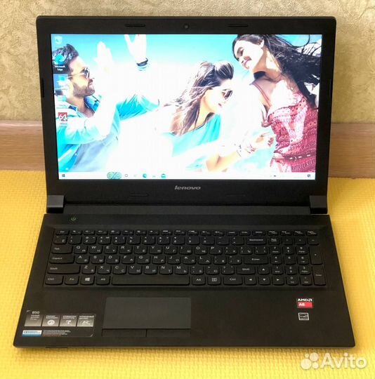 Мощный ноутбук Lenovo 4-x ядерный на SSD 12 Гб озу