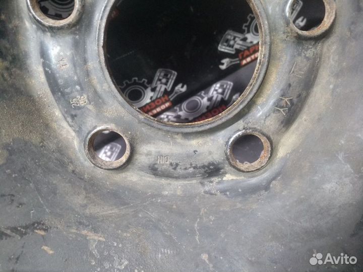 Штампованный диск R16 5х110 Opel Astra H