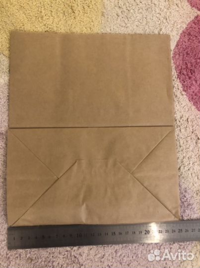 Пакет из крафт бумаги