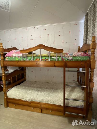 Двухъярусная кровать бу