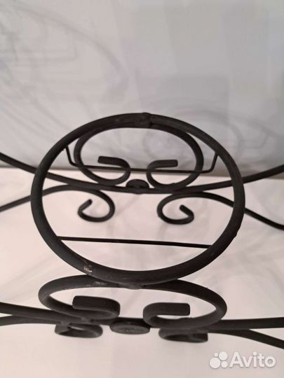 Подставка для цветов металлическая горизонтальная