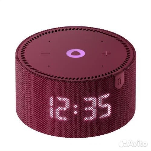 Умная колонка яндекс мини плюс с часами