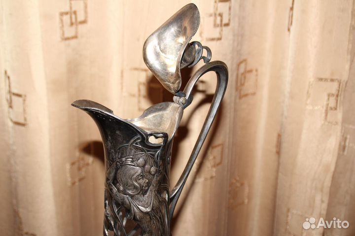 Редкий графин антиквариат 1900-1914 гг