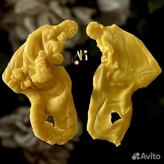 Отливка воском. Чистка. Снятие негатива