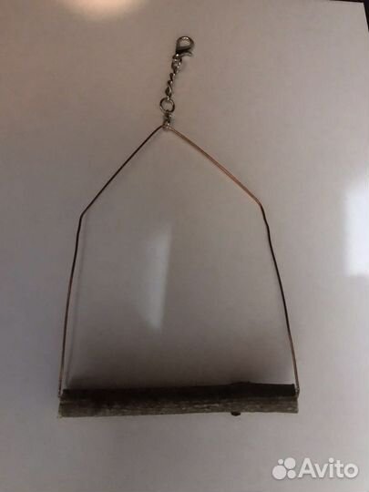 Качелька для волнистых попугаев