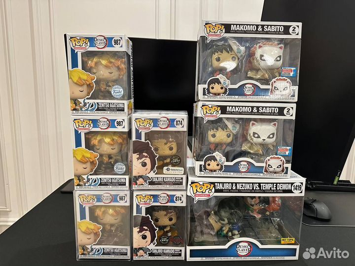 Фигурки Funko POP: Demon Slayer - Клинок рассекающ