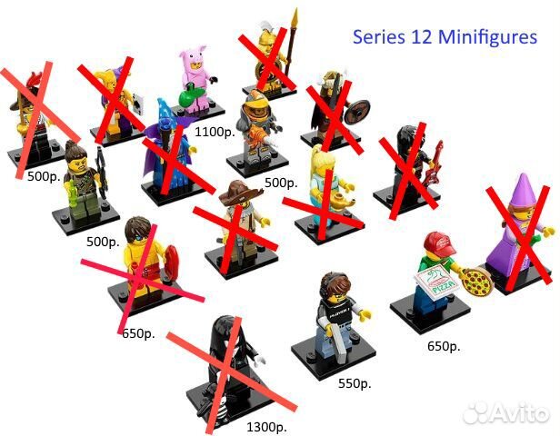 Коллекционные минифигурки lego