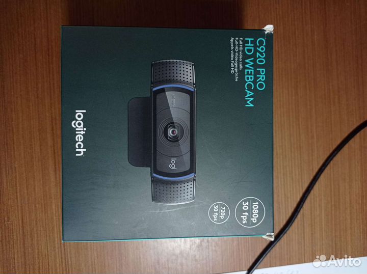 Вебкамера logitech HD C920