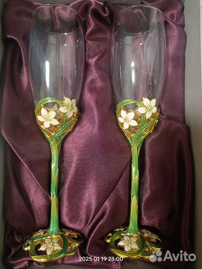 Бокалы forever для шампанского