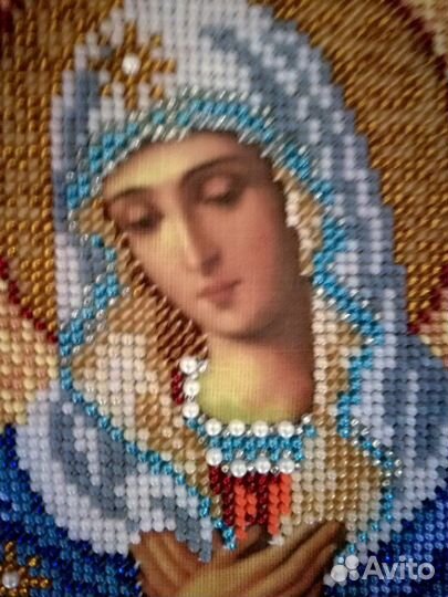 Иконы вышитые чешским бисером