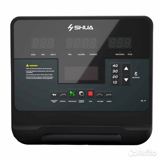 Велотренажер горизонтальный shua SH-B9100R