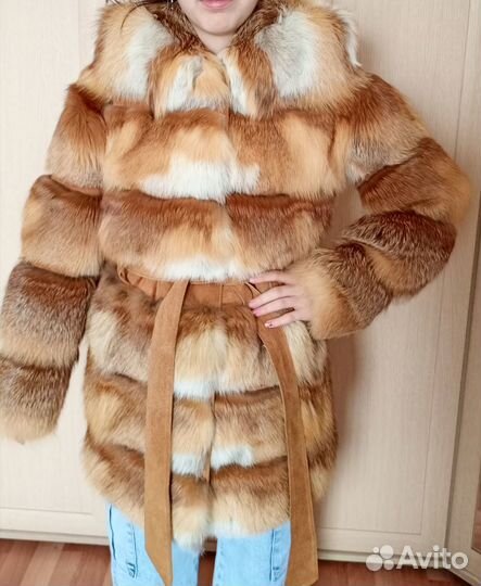 Шуба лисья