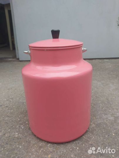 Бидон алюминиевый 6,5 литров, новый