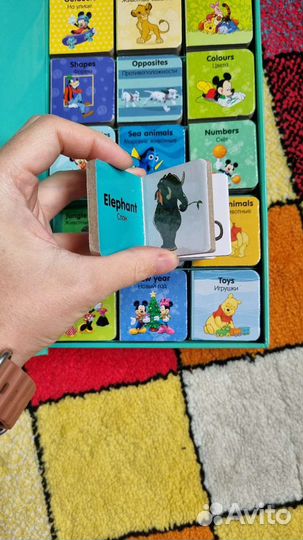 My first words. Набор книжек-кубиков