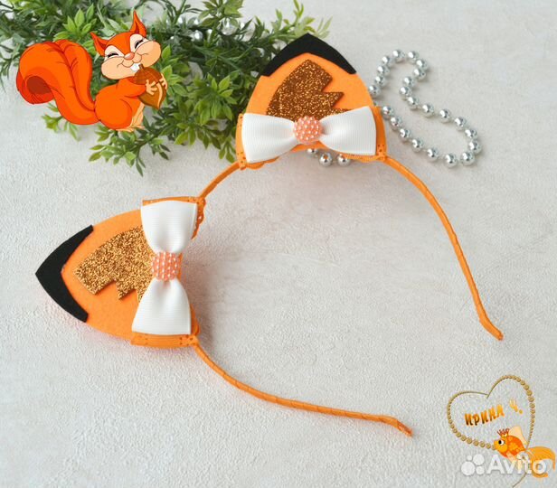 Ободок на утренник, фотосессию для девочки