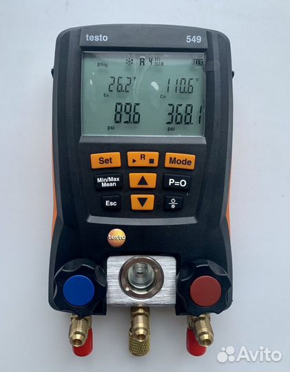 Цифровой манометрический коллектор Testo 549