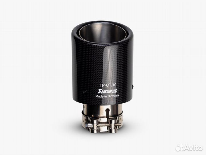 Карбоновая насадка на глушитель Akrapovic Style 63