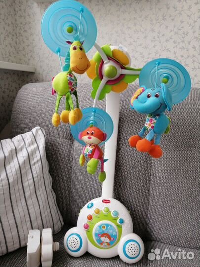 Мобиль бумбокс Тини Лав/Развивающий коврик