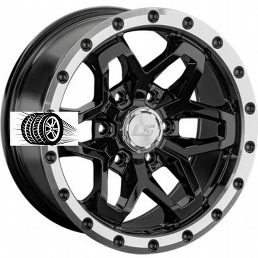 Литые диски LS 9×R17 6×139.7