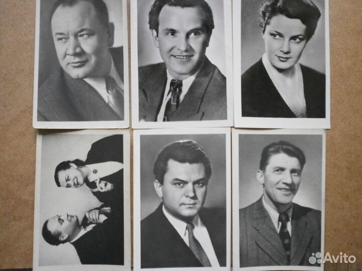 Открытки актёров кино