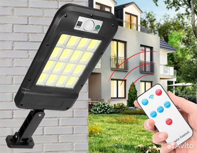 Светодиодный светильник на солнечных батареях