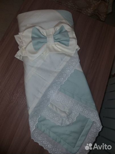 Конверт на выписку для мальчика лето, весна