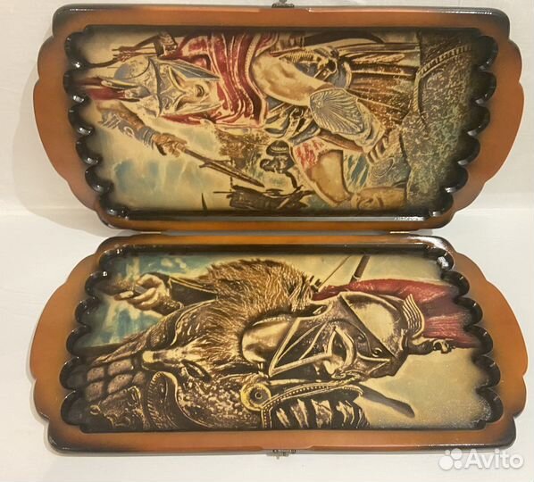 Шахматы/нарды ручной работы