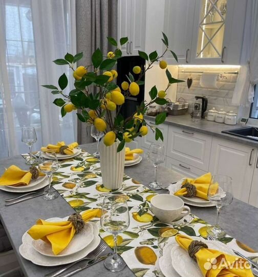 Скатерть из водоотталкивающей ткани