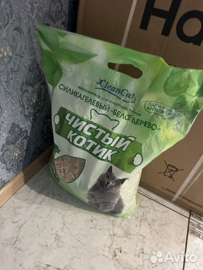 Наполнитель кошачий силикагелевый