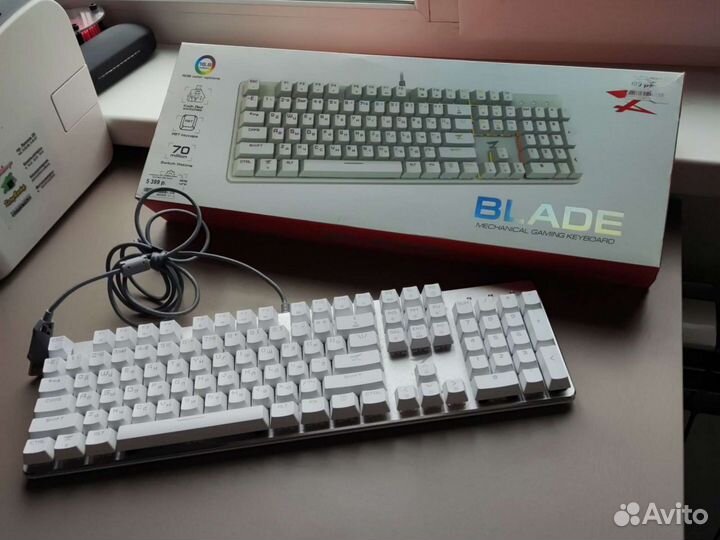 Клавиатура zet gaming blade kailh red