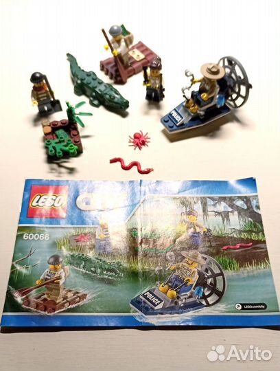 Lego city 60066 Болотная полиция