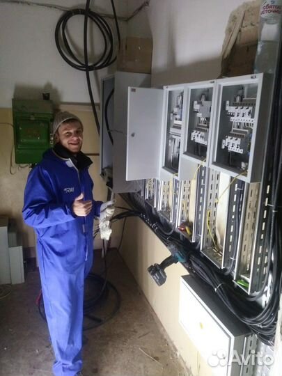 Электромонтажные работы любого вида