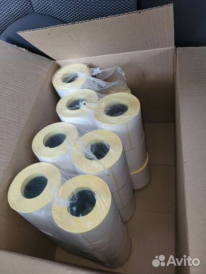 Термо этикетки 75х120. ozon