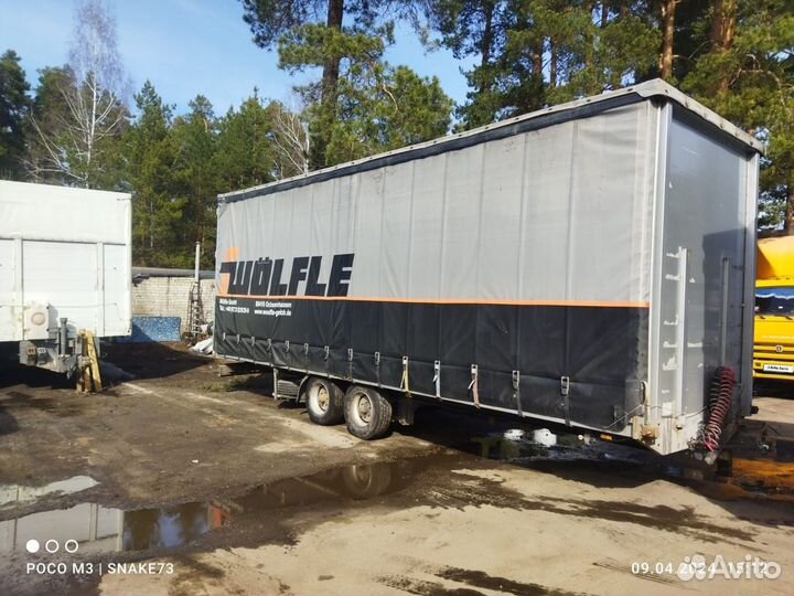 Прицеп бортовой Fliegl TPS 100, 2005