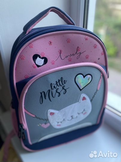 Рюкзак ранец школьный для девочки Berlingo