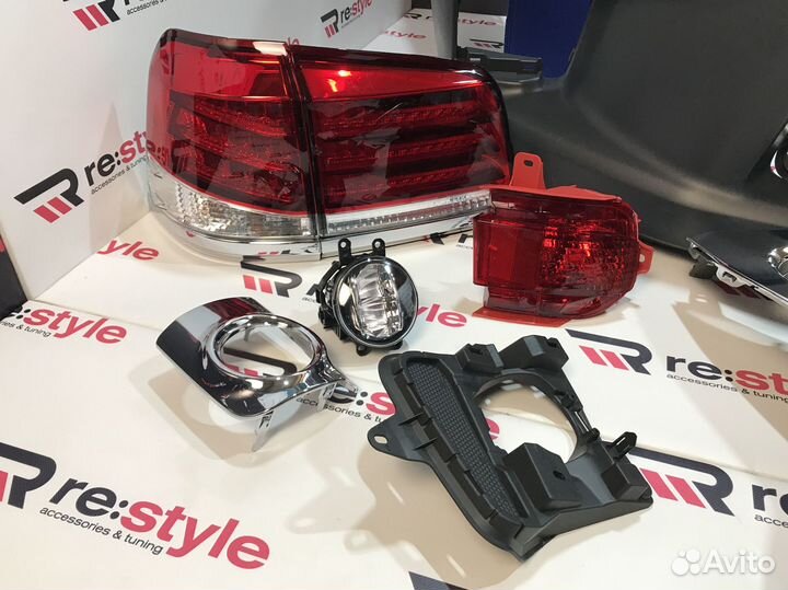 Рестайлинг Lexus LX570 в 2012-2015 Y2219