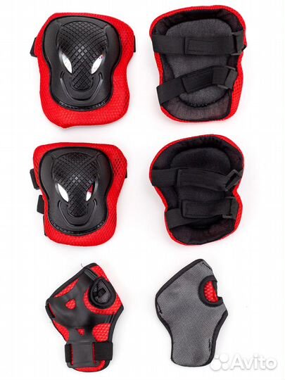 Набор защиты для катания для детей (Черный)