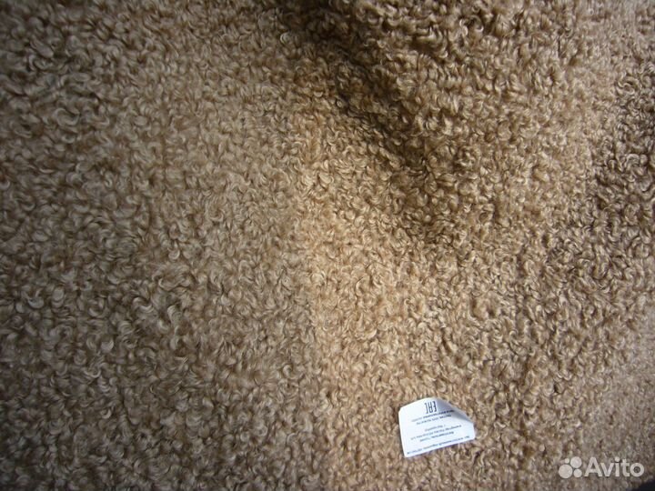 Мех искусственный барашек готовый отрез 100 х 160
