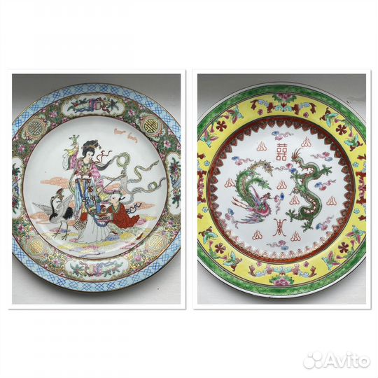 Тарелка Китай винтаж