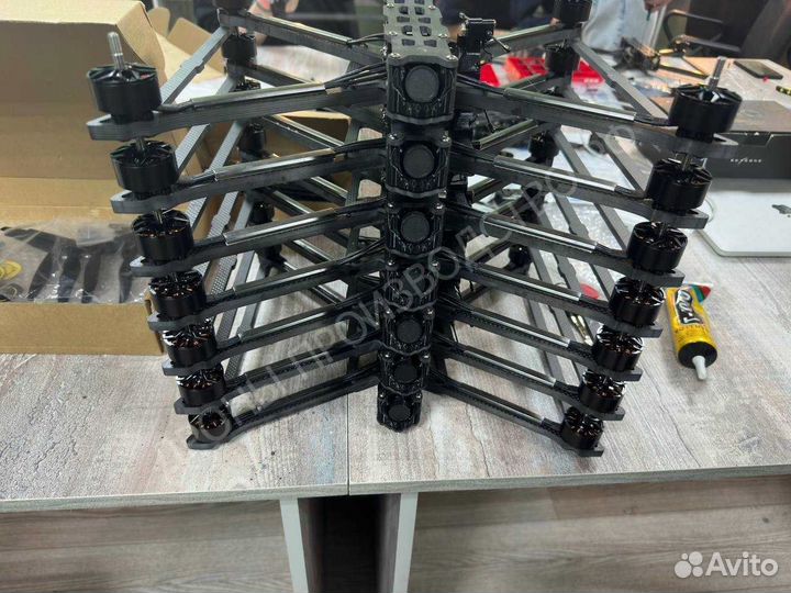 Дрoн фпв Рiranha 7 и 10 