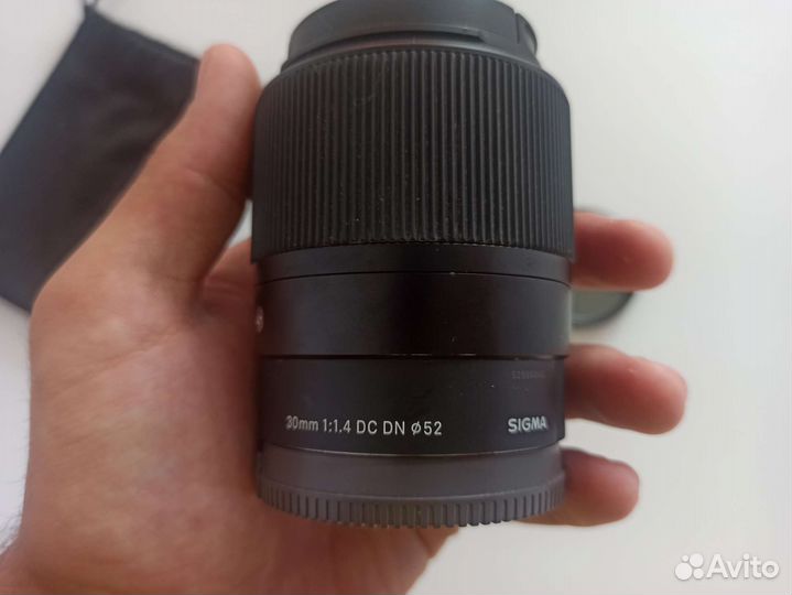 Объектив sigma 30mm 1 4 sony e