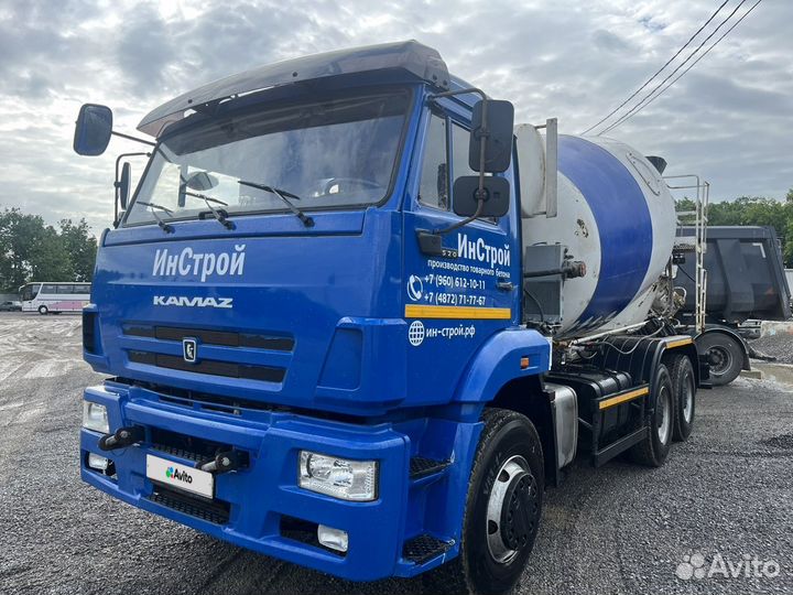 Автобетоносмеситель КамАЗ 5814Z9, 2019