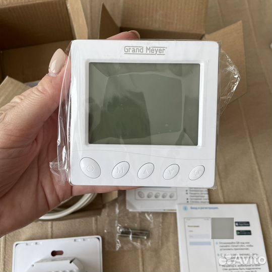 Терморегулятор w350 с wifi