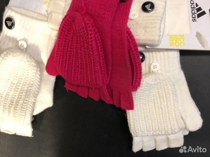 Варежки перчатки Адидас оригинал