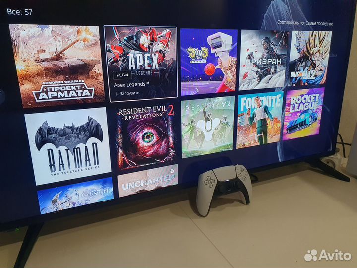 Sony PS5 с дисководом и более 60 игр