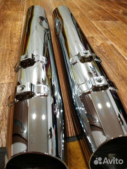 Harley davidson выхлоп туринг